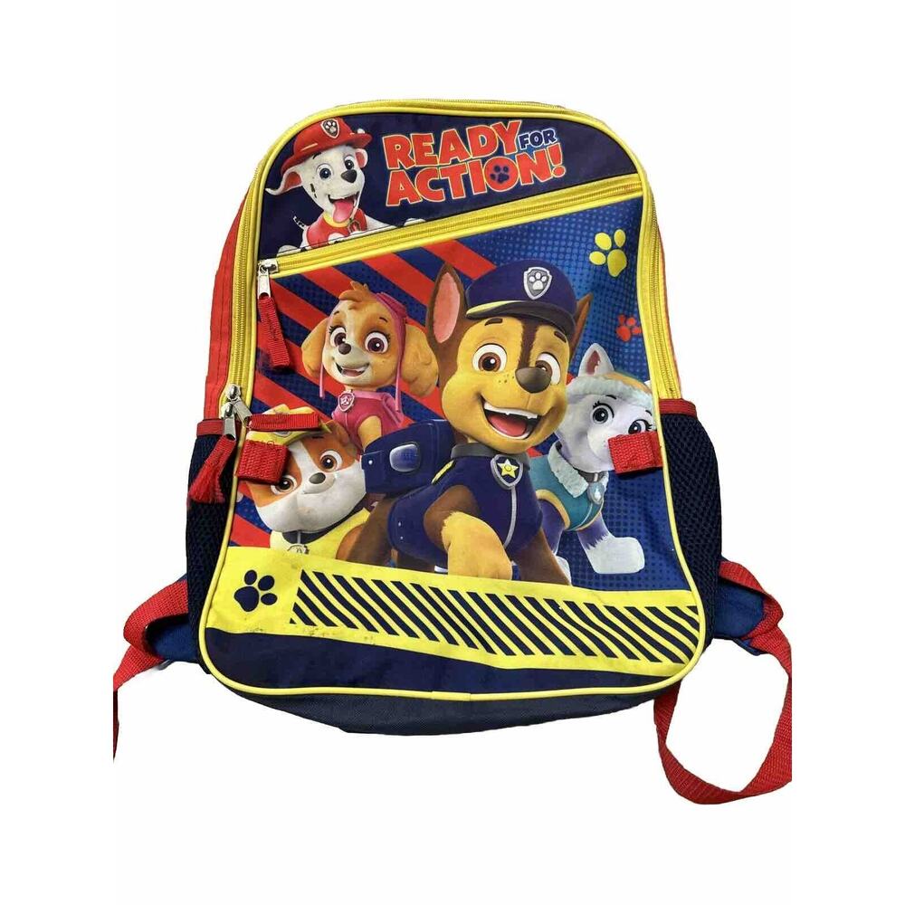 Paw Patrol Ready for Action 16'' Backpack-Chase, Skye, Rubble, Marshal, Everest